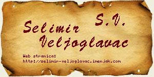 Selimir Veljoglavac vizit kartica